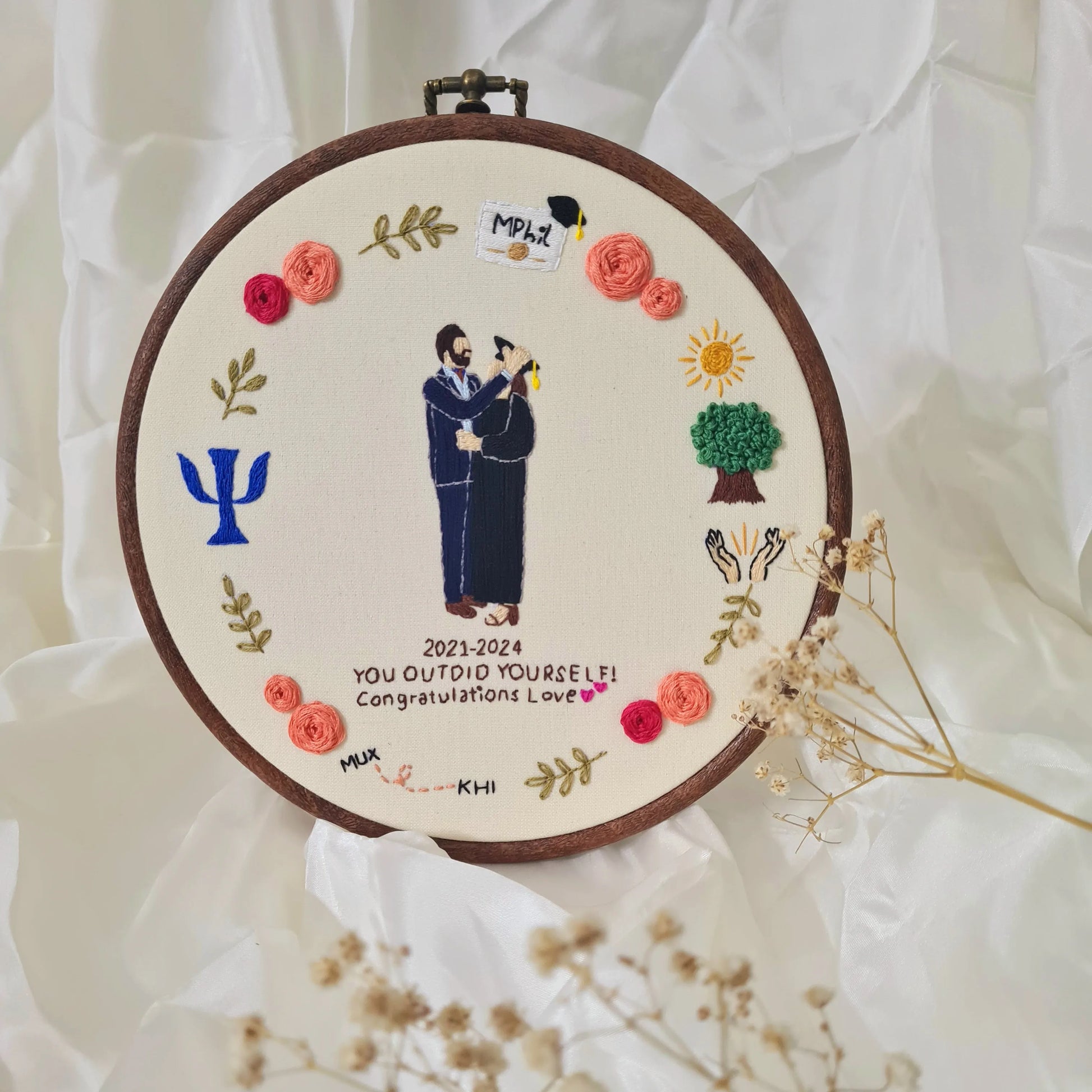 Portrait Graduation Hoop