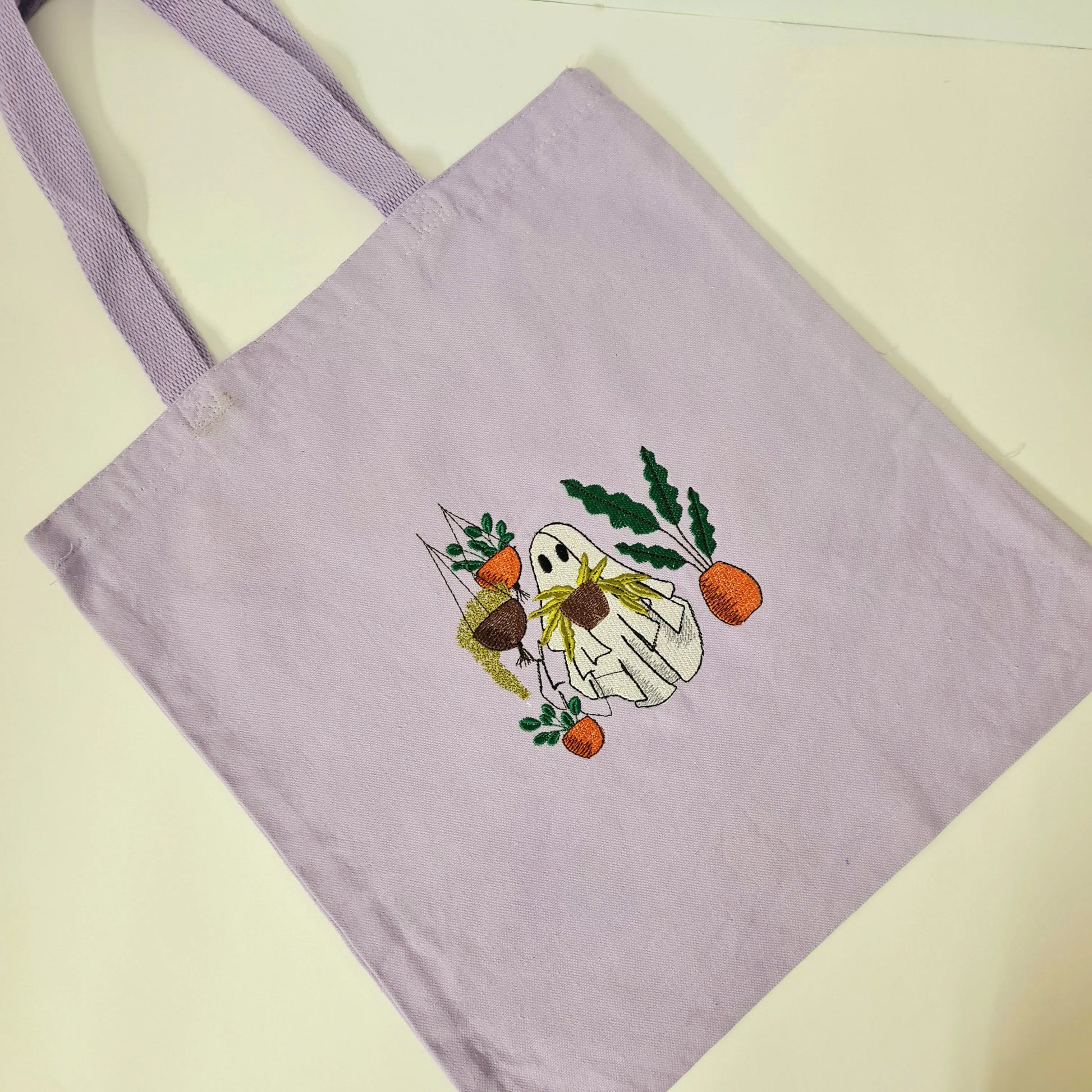 Tote Bag - Ghost with Plants